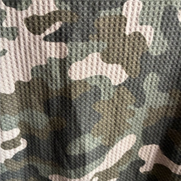 🆕Loralette Camouflage Short Sleeve Waffle Tee 4X🆕 - Picture 9 of 14